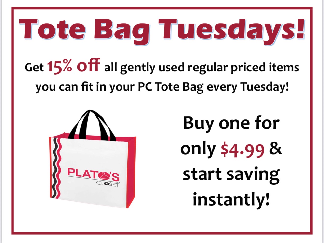 Tote Bag Tuesdays